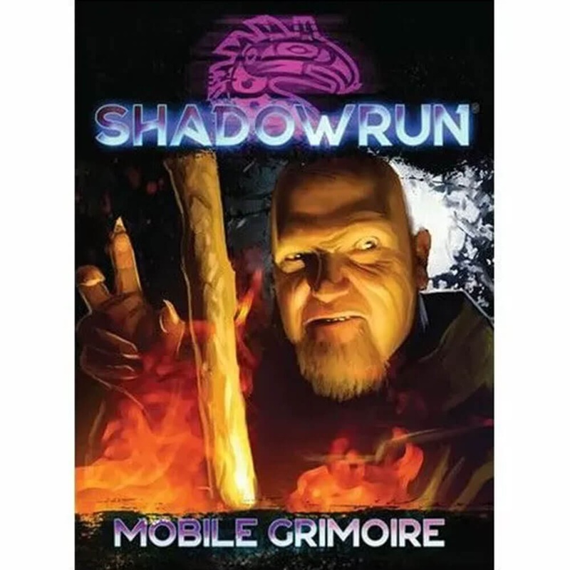 Jeu de jeu de rle mobile de Shadowrun Grimoire