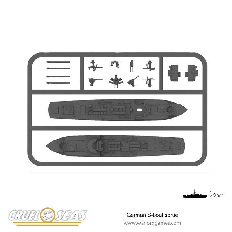 German S-boat sprue