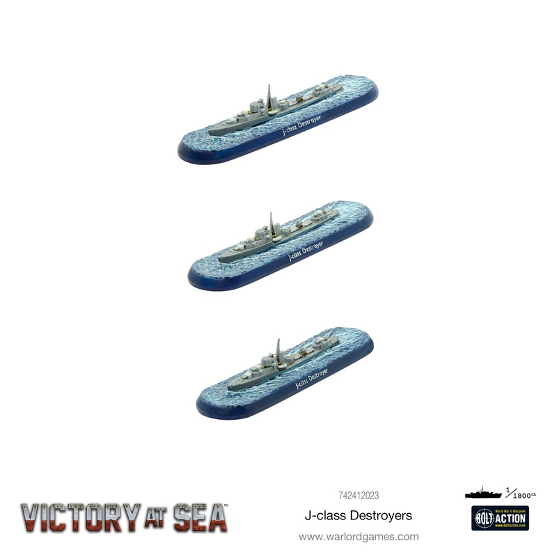Victory At Sea: J-Class Destroyers