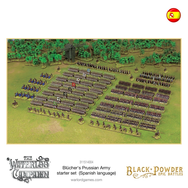 Black Powder Epic Battles Waterloo - Blcher's Prussian Army Starter Set (Spanish language)