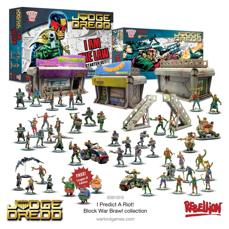 Judge Dredd: Block War - I Predict a Riot! Block War Brawl Collection