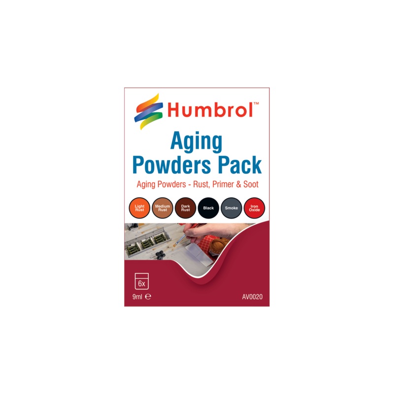 Aging powders mixed pack - 6 x 9ml