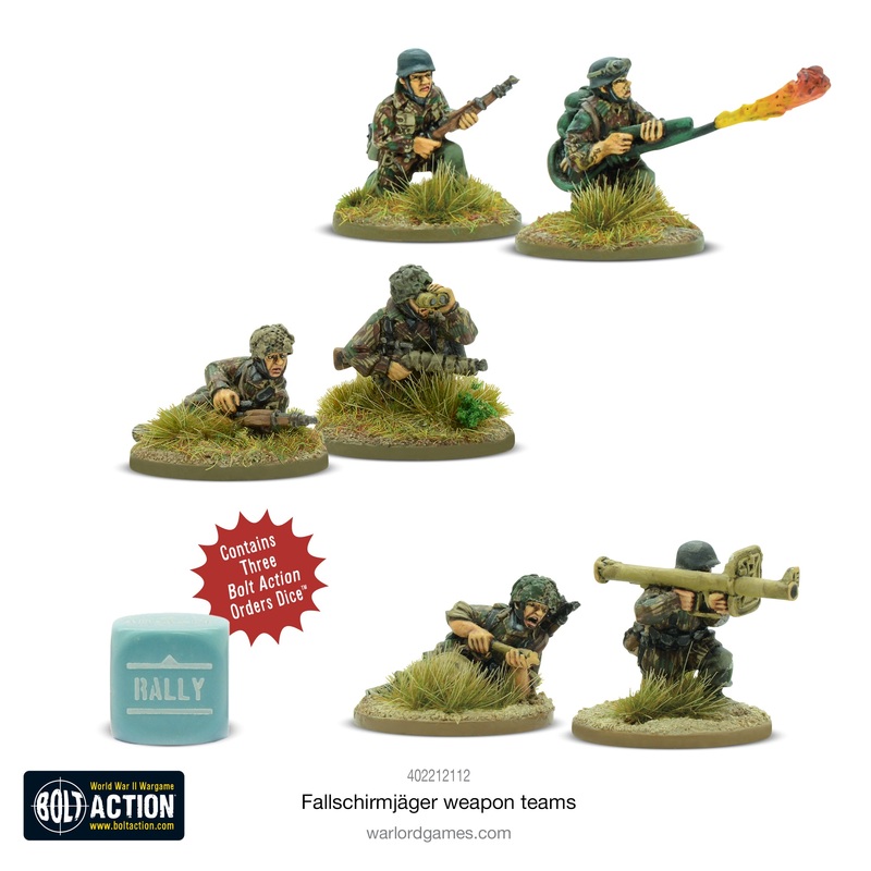 Fallschirmjger weapons teams