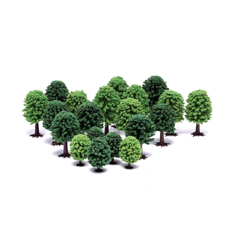 Deciduous Trees (5cm - 9cm)  20 assorted trees