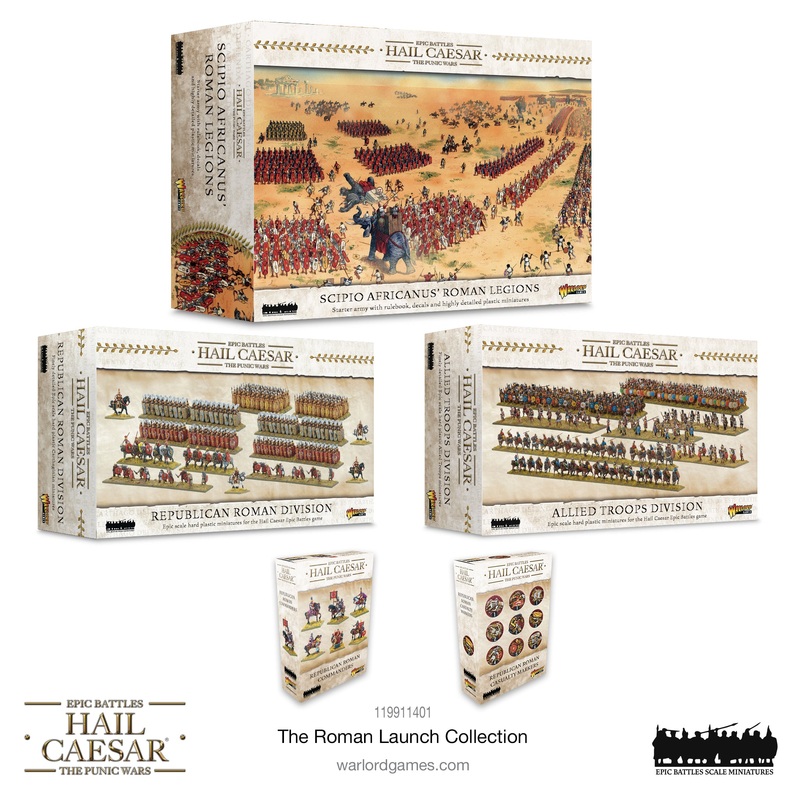 Hail Caesar Epic Battles  The Roman Launch Collection