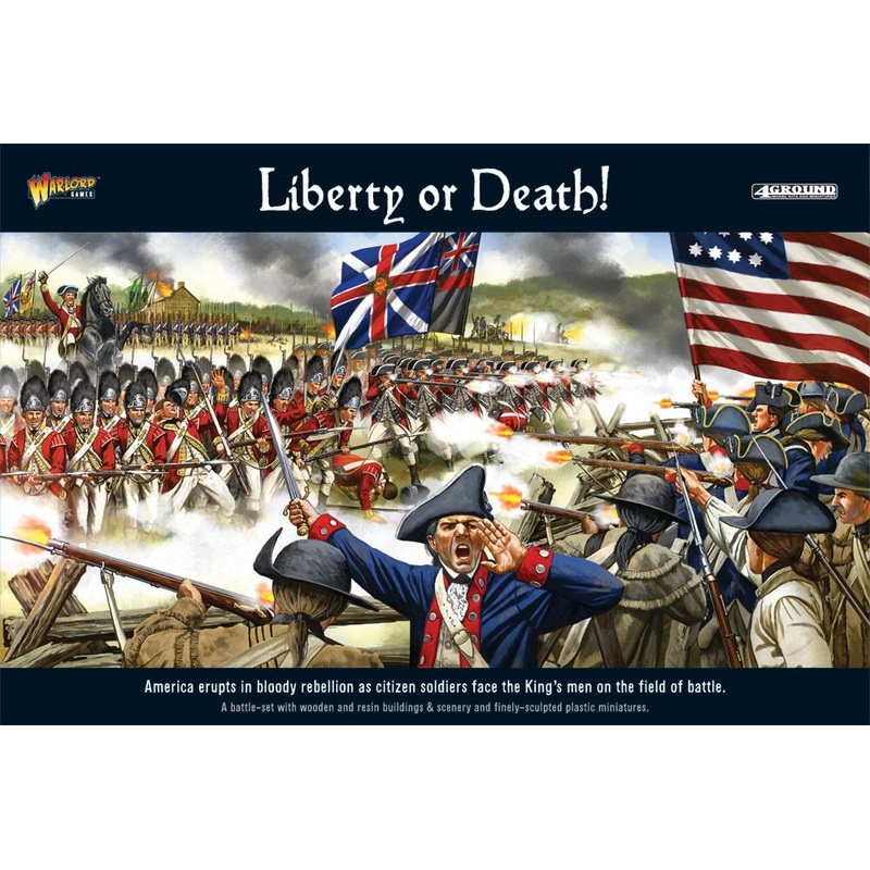 "Liberty or Death" American War of Independence Battle Set.