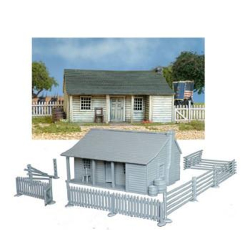 American Civil War: North American Farmhouse 1750-1900