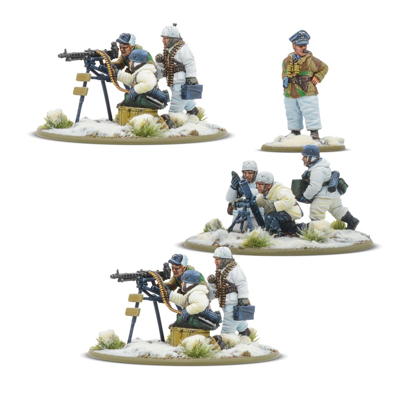 Winter Fallschirmjger Heavy Weapons Platoon
