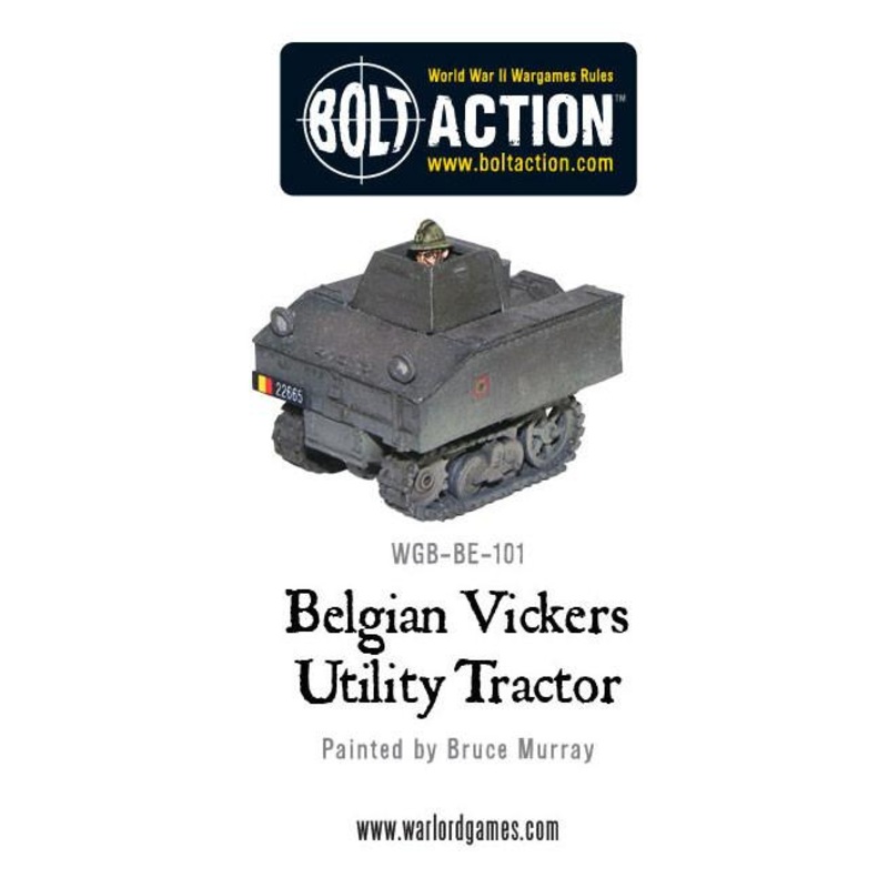 Belgian Vickers Utility Tractor
