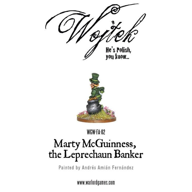 Marty McGuinness the Leprechaun Banker