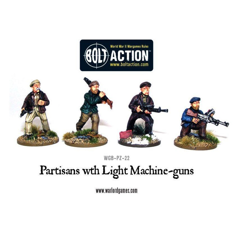 Partisans with Light Machine Guns