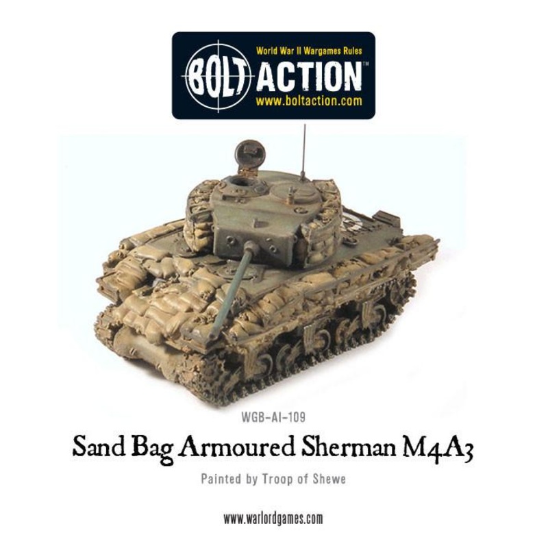 Sandbag Armoured Sherman M4A3