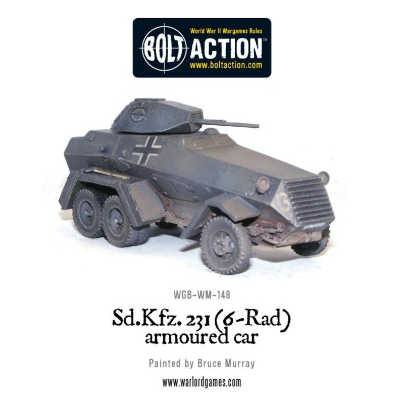 Sd.Kfz 231 6-rad armoured car