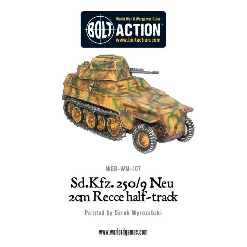 Sd.Kfz 250/9 Neu 2cm Recce half track