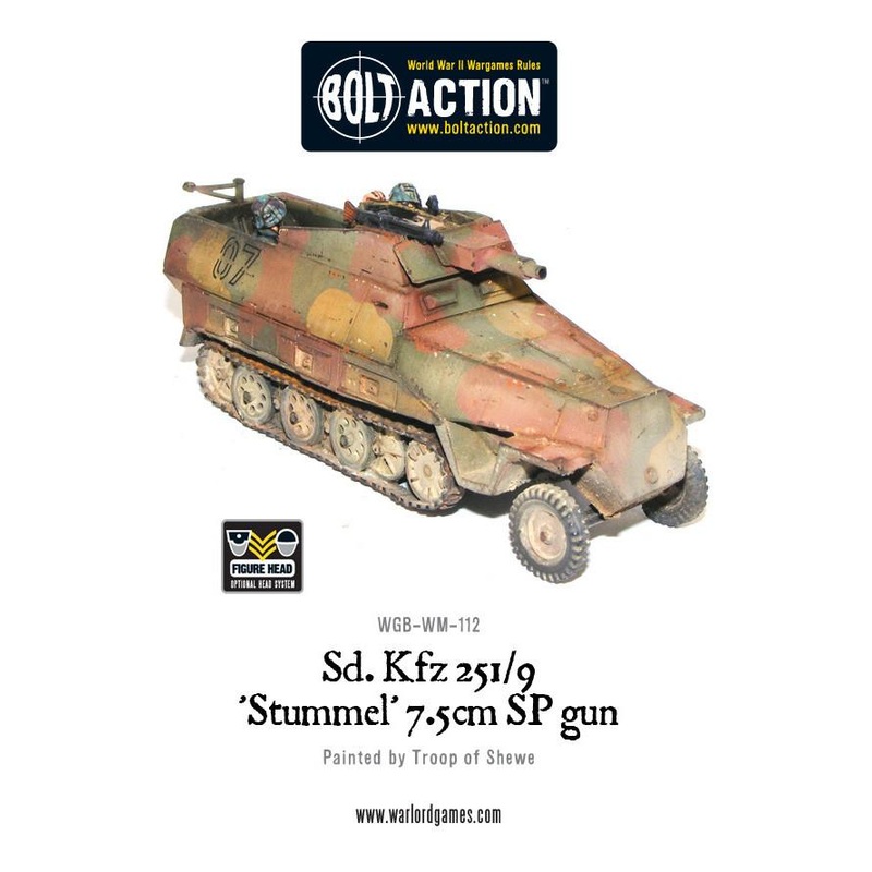 Sd.Kfz 251/9 'Stummel' 7.5cm SP gun