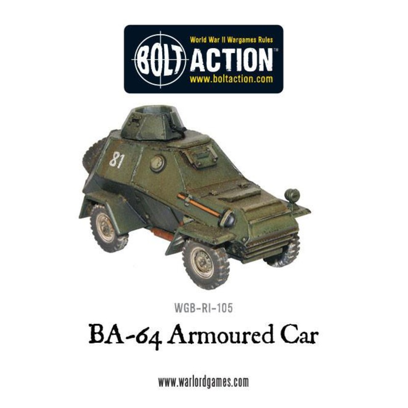 Soviet BA-64 Armoured Car
