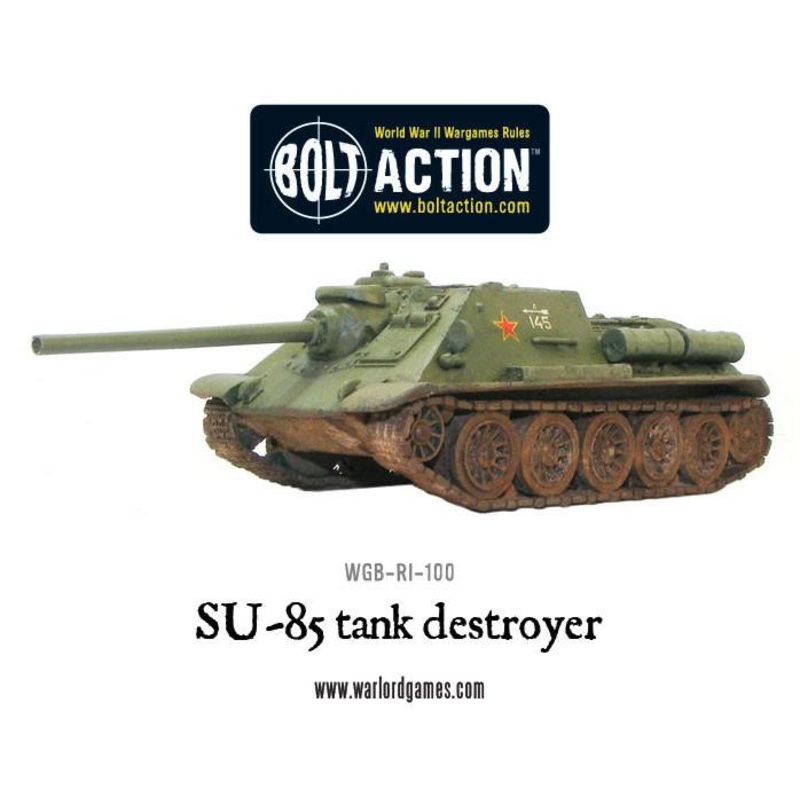 Soviet SU-85 Tank Hunter