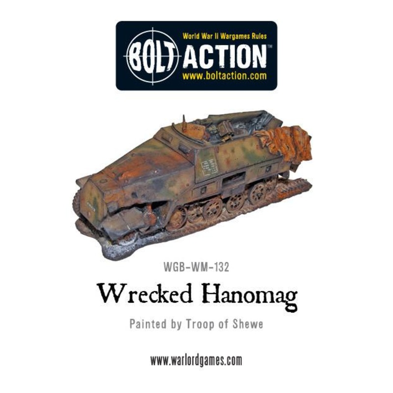 Wrecked Hanomag