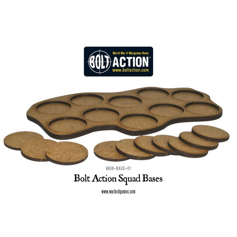 Bolt Action Squad Bases