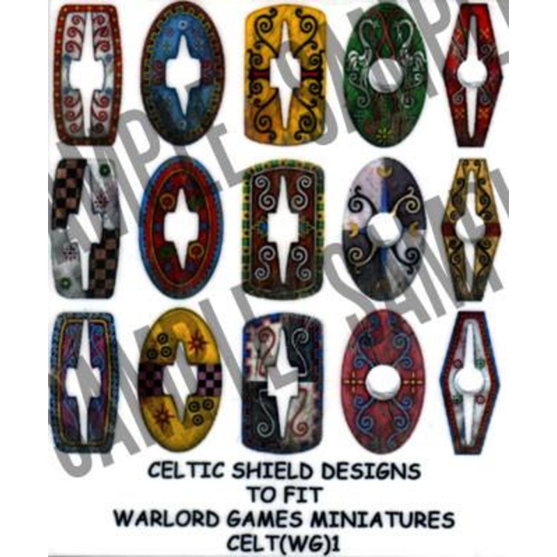 Celtic Warriors shield designs 1
