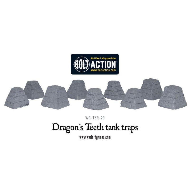 Dragon's Teeth tank traps