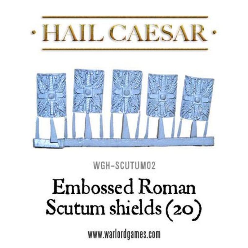 Embossed Roman Scutum shield pack (20)