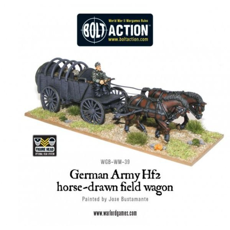 German Army Hf2 horsedrawn field wagon