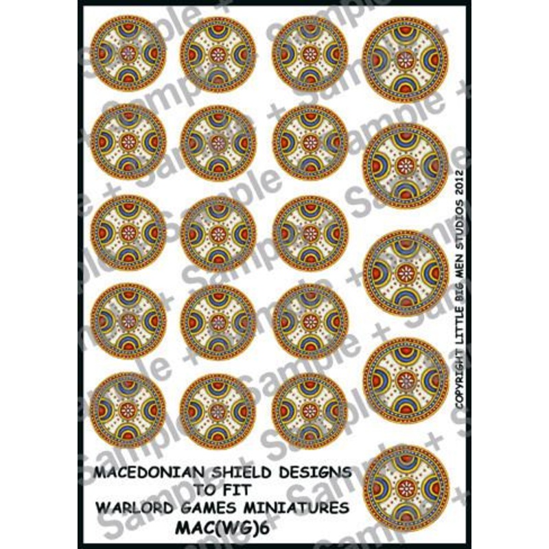 Macedonian Phalangite Shield Design 6
