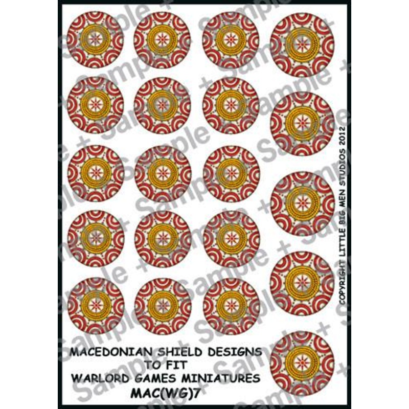 Macedonian Phalangite Shield Design 7