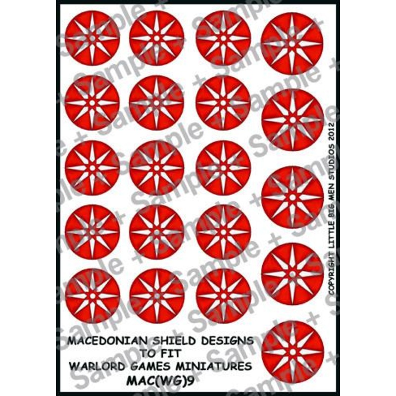 Macedonian Phalangite Shield Design 9