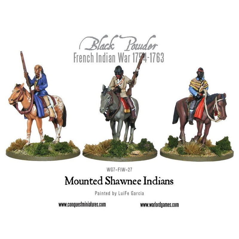 Mounted Shawnee