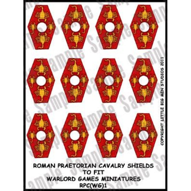 Praetorian Cavalry shield designs 1