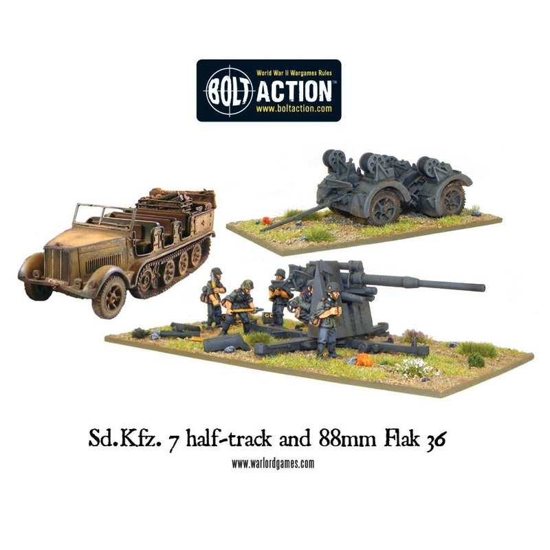 Sd.Kfz 7 and 88mm Flak gun