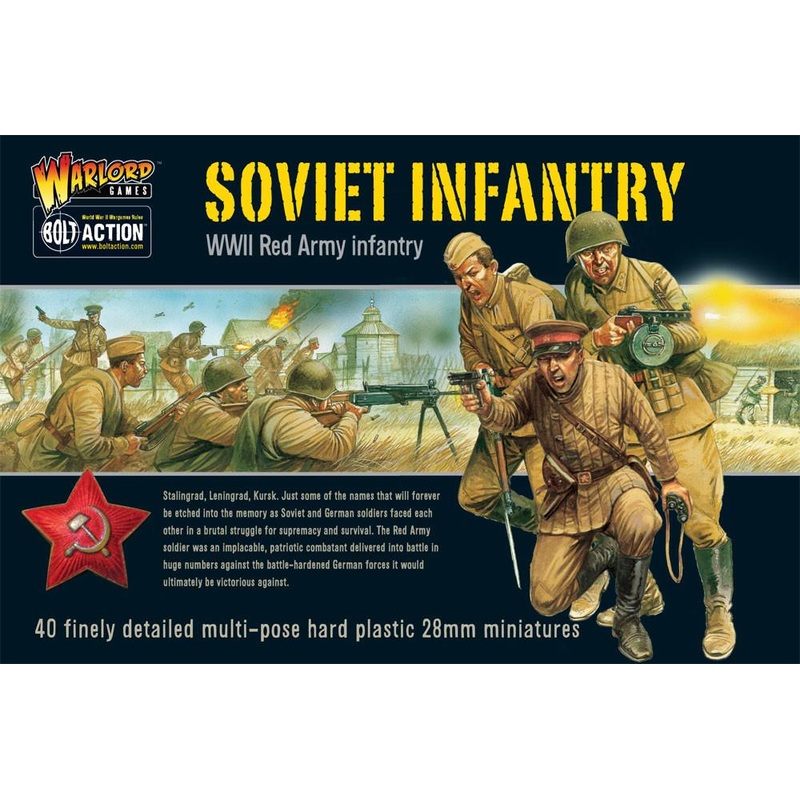 Soviet Infantry plastic box set