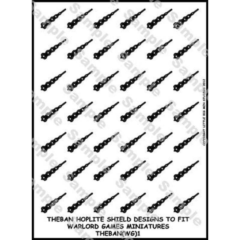 Theban shield designs 1