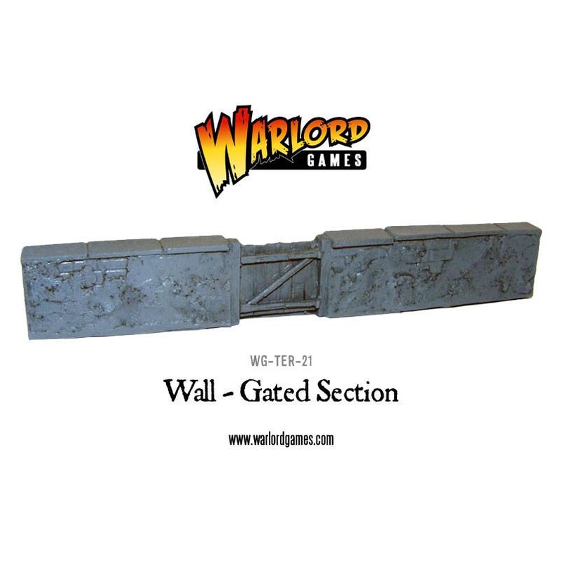 Wall gated section