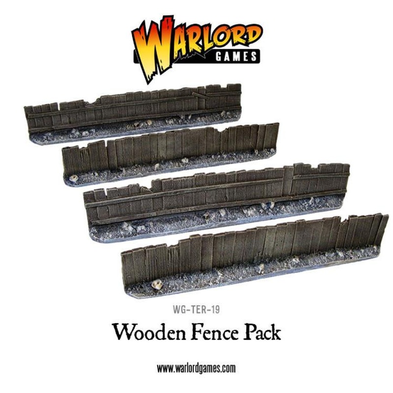 Wooden Fence pack (4)
