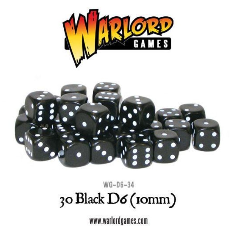 30 Black D6 (10mm)