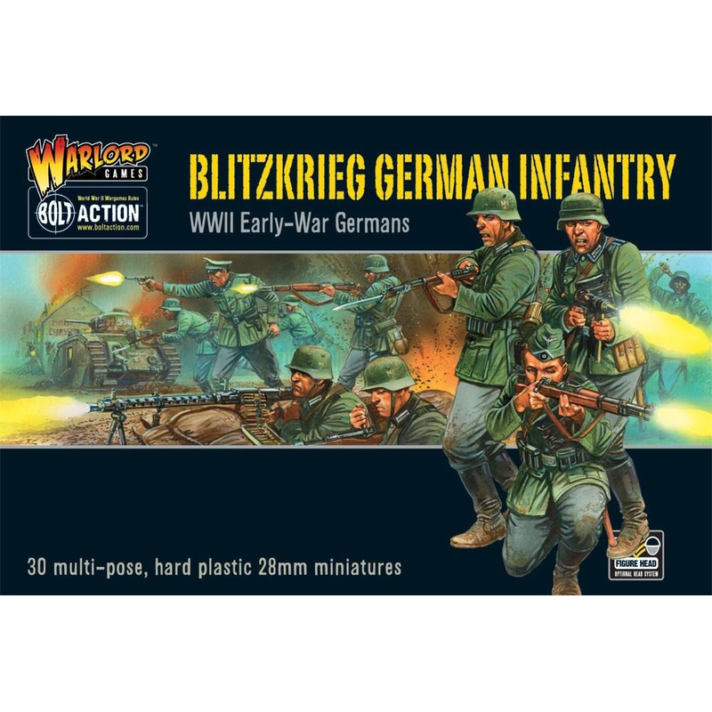 Blitzkrieg German Infantry plastic boxed set