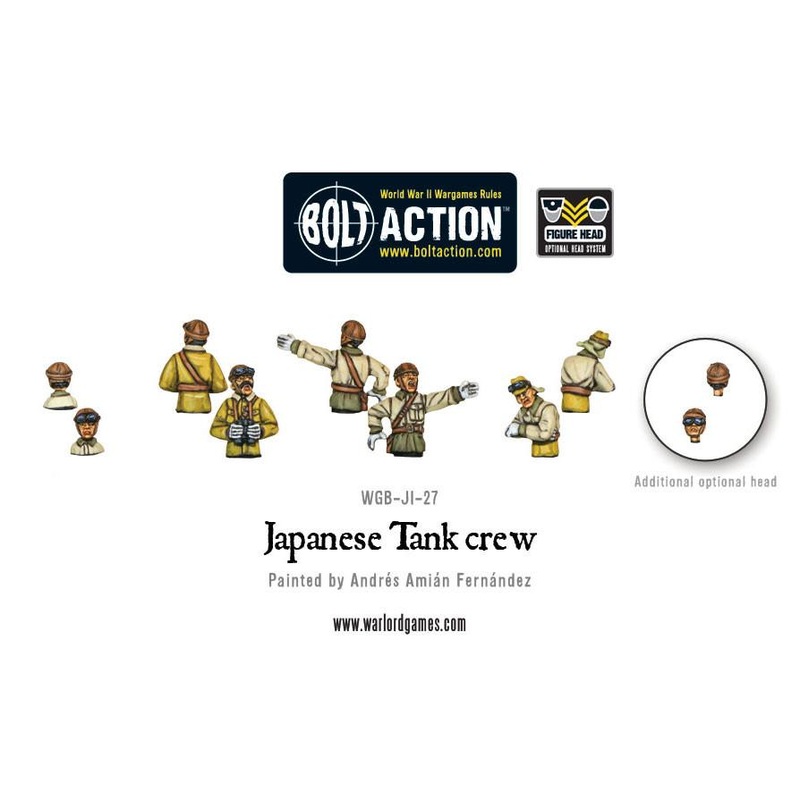Japanese tank crew