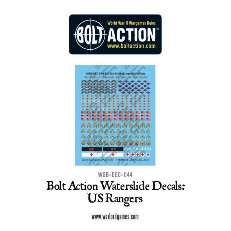 US Rangers decals