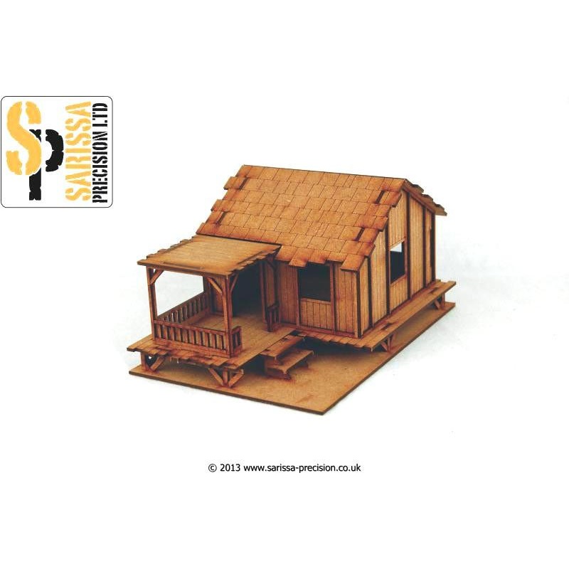 Planked Style Village House - Low