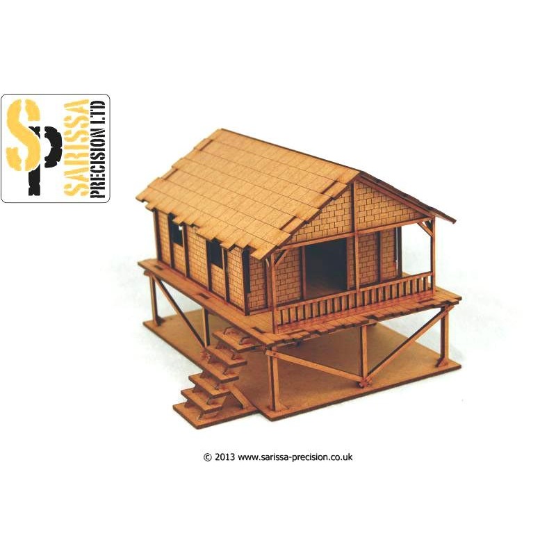 Woven Palm Style Village House