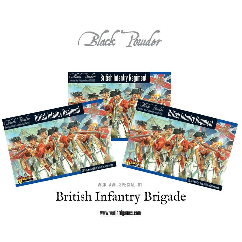 American War of Independence: British Infantry Brigade