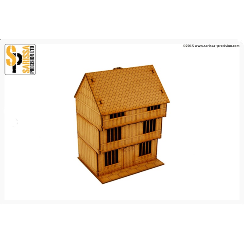 English Timber Framed Townhouse - 3 Storey - Wide