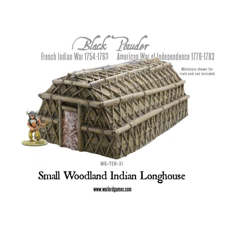 Small Woodland Indian Longhouse