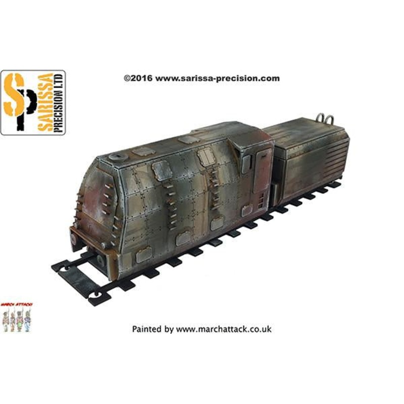 Armoured Locomotive & Tender