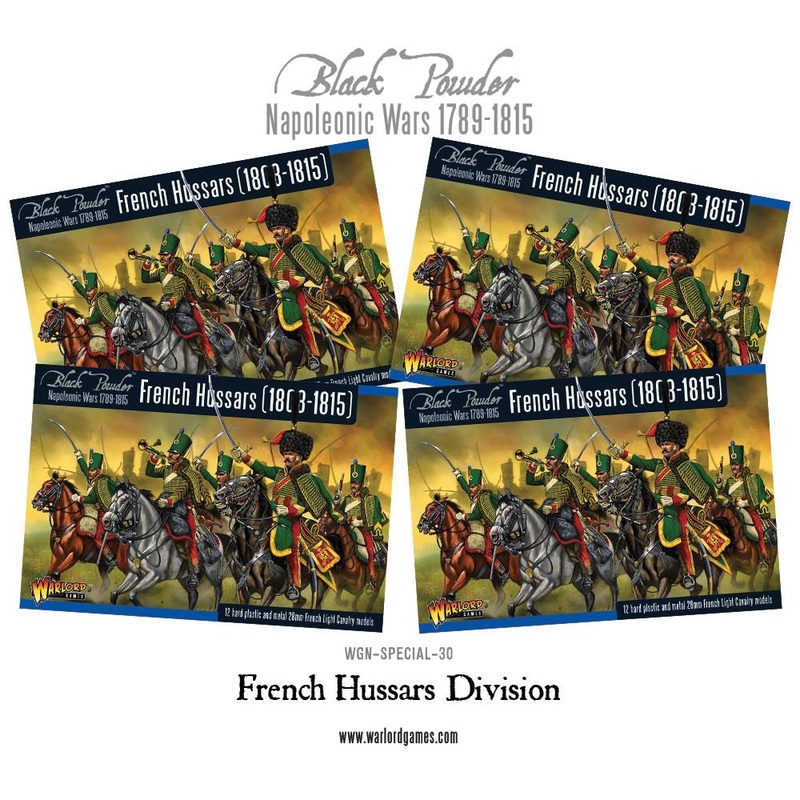 Napoleonic French Hussars Division
