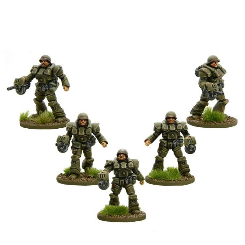 US Heavy infantry