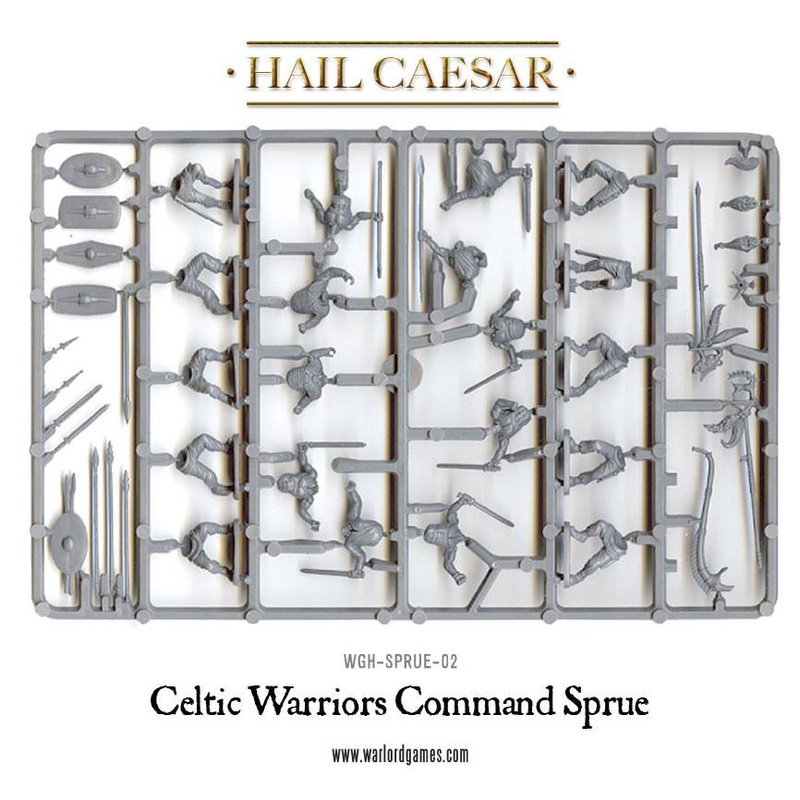 Celtic Warriors Command sprue